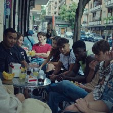 Domani Interrogo: la professoressa con i suoi alunni al bar