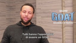 ESCLUSIVA! L'intervista a Stephen Curry, produttore di GOAT: Sogna in grande