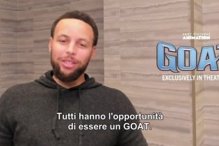 ESCLUSIVA! L'intervista a Stephen Curry, produttore di GOAT: Sogna in grande