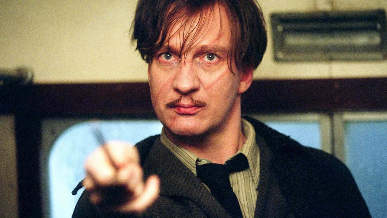 David Thewlis in una scena di Harry Potter