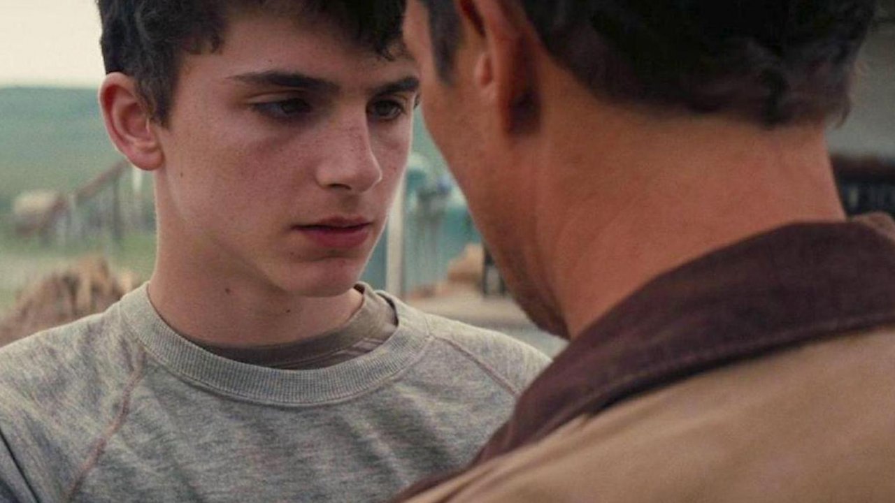 Timothée Chalamet e Matthew McConaughey in una scena