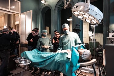 Cuori Matteo Martari Riccardo Donna Foto Set Terza Stagione Serie Tv Rai