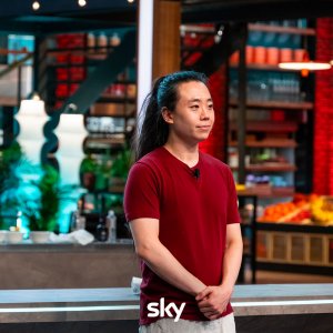 MasterChef Italia 15, Matteo Lee al momento dell'eliminazione