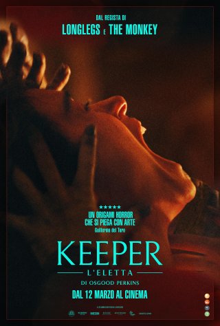 Keeper - L'eletta: poster italiano dell'horror di Oz Perkins