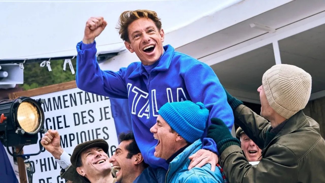 Giorgio Pasotti è Eugenio Monti in Rosso Volante