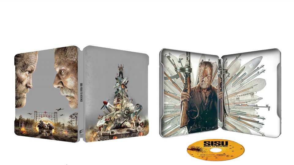Sisu Il Vendicatore 4K Steelbook Pack Aperto Ksjfu1K