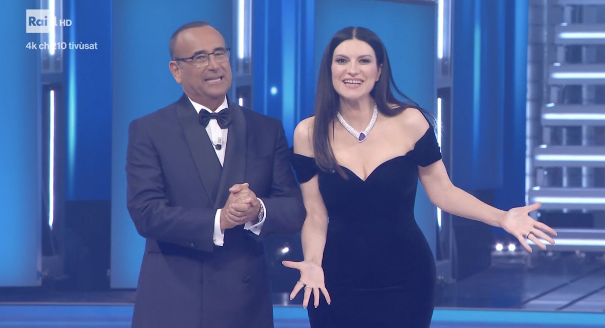 sanremo 2026 carlo conti perde subito il confronto auditel il rischio crollo 232 dietro l  angolo