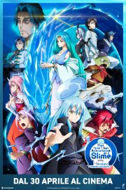 Locandina di That Time I Got Reincarnated as a Slime Il Film: Le Lacrime del Mare Azzurro.