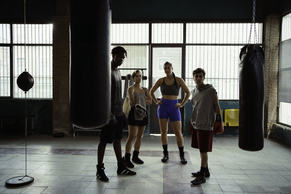 Mare Fuori Scena Palestra Sesta Stagione Serie Tv Rai