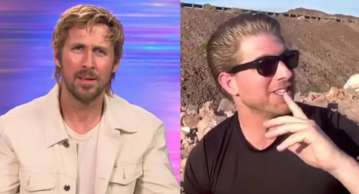 ryan gosling interrompe l intervista col giornalista bloccato nel deserto arrivano i soccorsi