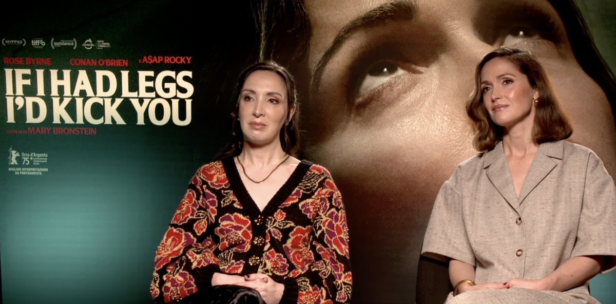 se solo potessi ti prenderei a calci intervista a mary bronstein e rose byrne
