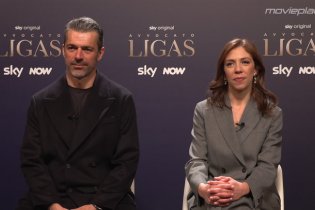 Avvocato Ligas, intervista a Luca Argentero e Barbara Chichiarelli