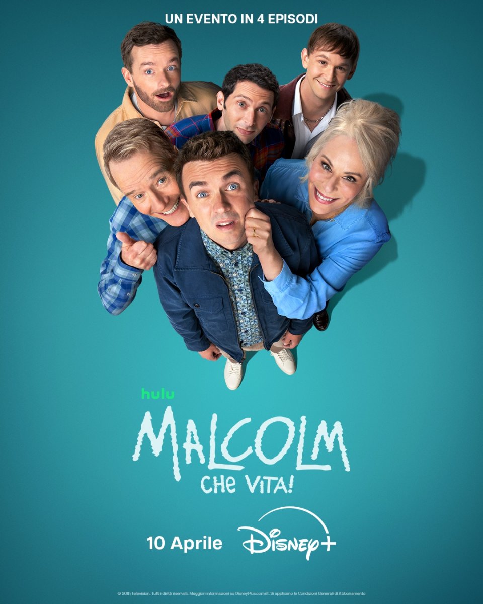 Malcolm Che Vita Poster Serie Tv Disney Plus