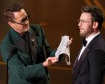 Oscar 2026: Robert Downey Jr. sorprende Chris Evans con il perizoma di Channing Tatum