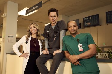 Scrubs Zach Braff Sarah Chalke Donald Faison Immagine Revival Serie Tv Disney Plus