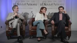 Il Dio dell'amore: Intervista a Isabella Ragonese, Vinicio Marchioni, Francesco Colella