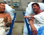 Stallone e Schwarzenegger nello stesso letto d’ospedale: lo strano incontro prima di Escape Plan