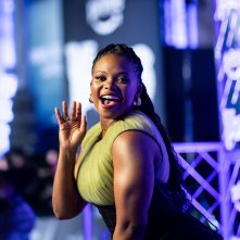 Susan Heyward alla premiere romana di The Boys 5