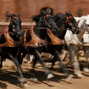 Ben Hur: una scena del film