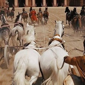 Ben Hur: una scena del film