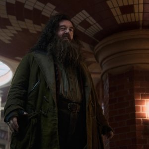Harry Potter: Nick Frost interpreta Hagrid