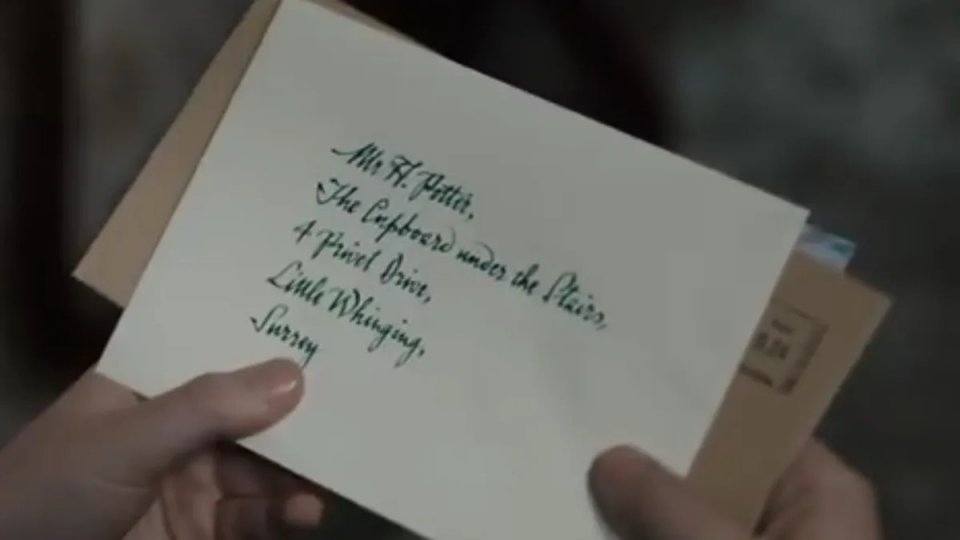 Harry Potter Trailer Francobollo