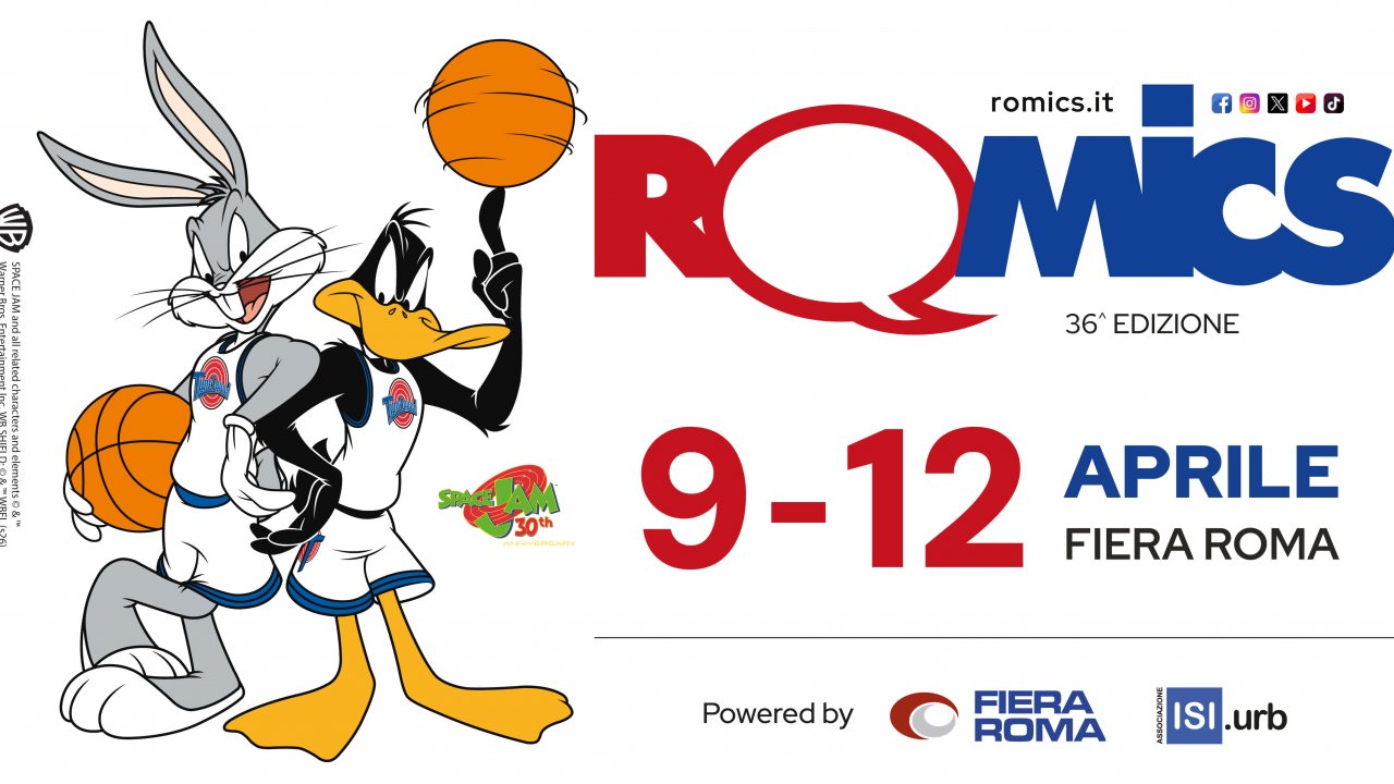 I 30 anni di Space Jam protagonisti al Romics 2026