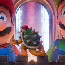 Super Mario Galaxy: Il film - Mario e Luigi con Bowser in miniatura