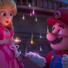 Super Mario Galaxy: Il film - Peach e Mario in una scena