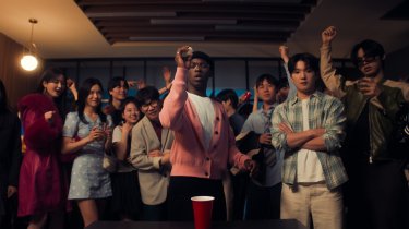 Xo Kitty Scena Gruppo Terza Stagione Serie Tv Netfflix