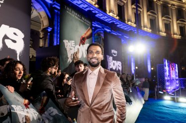 Prime Video The Boys Red Carpet Nathan Mitchell 2