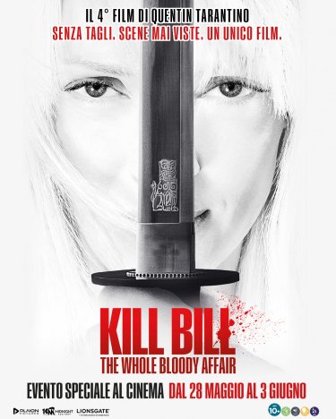 1080X1350 Kill Bill The Whole Bloody Affair Poster Italiano Ufficiale