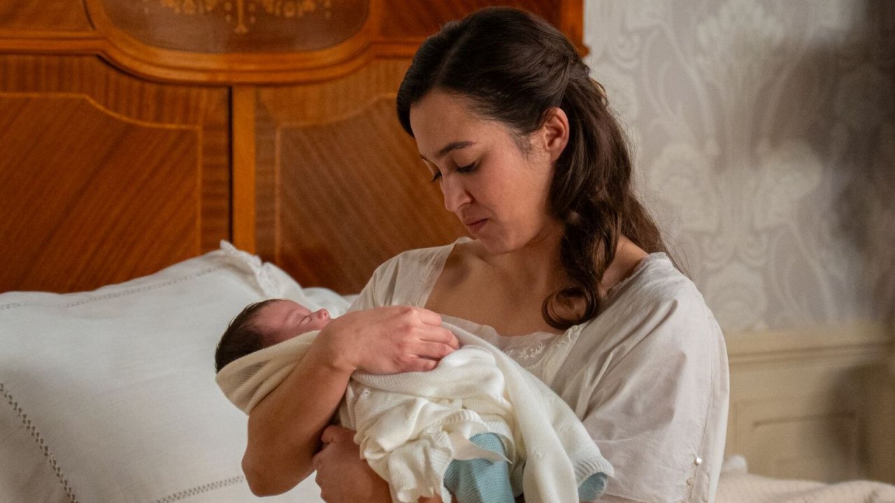 La Promessa anticipazioni 16 aprile, Catalina nel panico: Eugenia con i gemellini da sola
