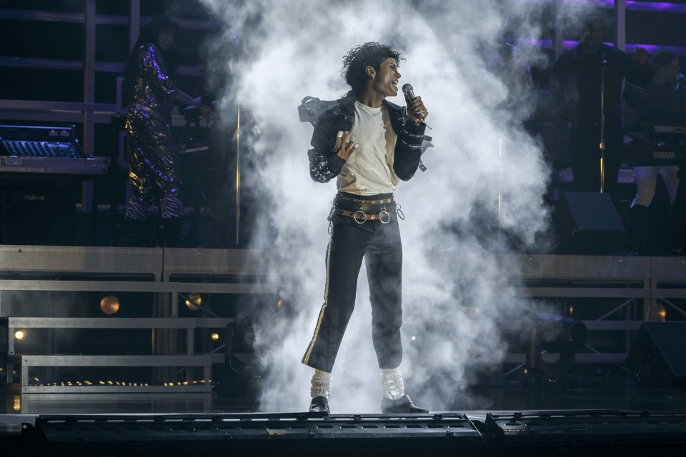 Michael Jaafar Jackson Sul Palco