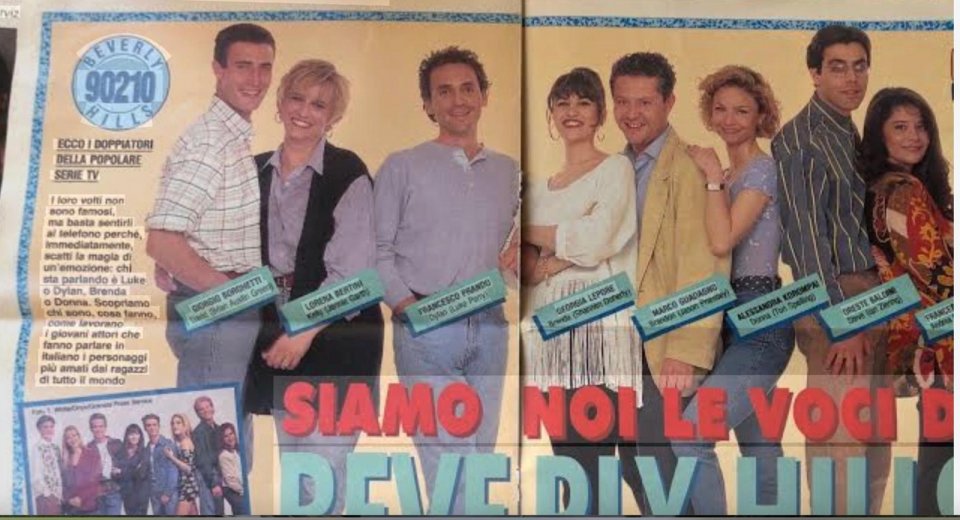 Beverly Hills Foto Giornale Doppiatori