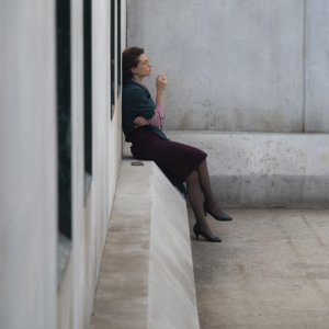 La camera di consiglio: Roberta Rigano fuma in cortile