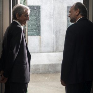 La camera di consiglio: Sergio Rubini e Massimo Popolizio in una scena