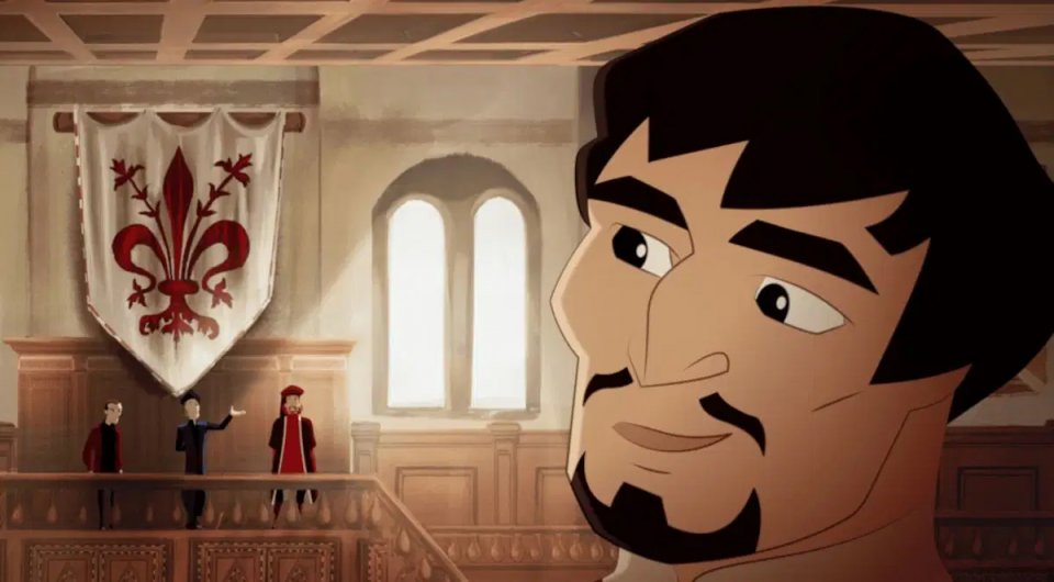David E Io Frame Primo Piano Serie Tv Animazione Rai