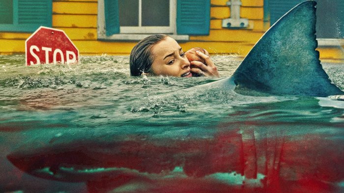 Thrash - Furia dall’oceano, recensione: tra disaster movie e squali nel thriller Netflix