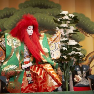 Kokuho - Il maestro di Kabuki: una scena del teatro kabuki