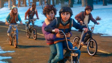 Stranger Things Storie 85 Bicicletta