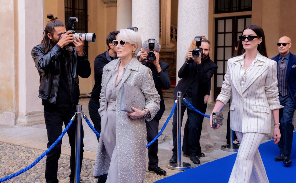 Il Diavolo Veste Prada Anne Hathaway Meryl Streep Stanley Tucci