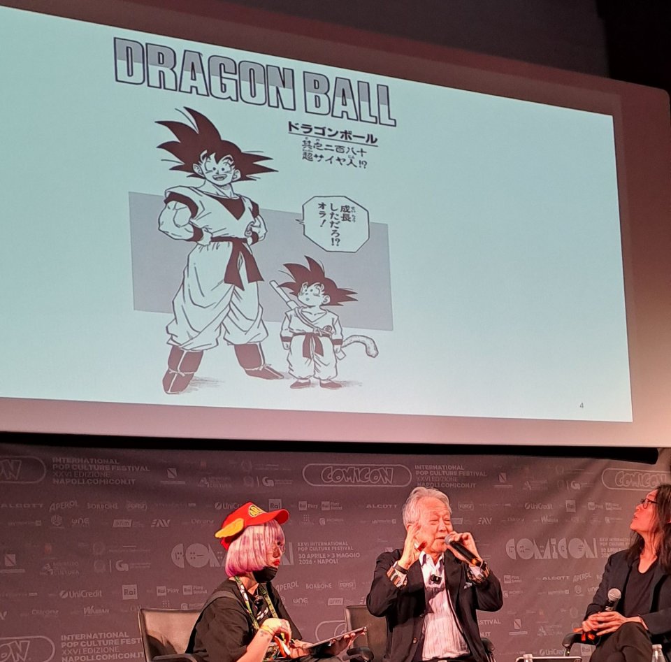 Dragon Ball Comicon 2026 Napoli Kazuhiko Torishima 1