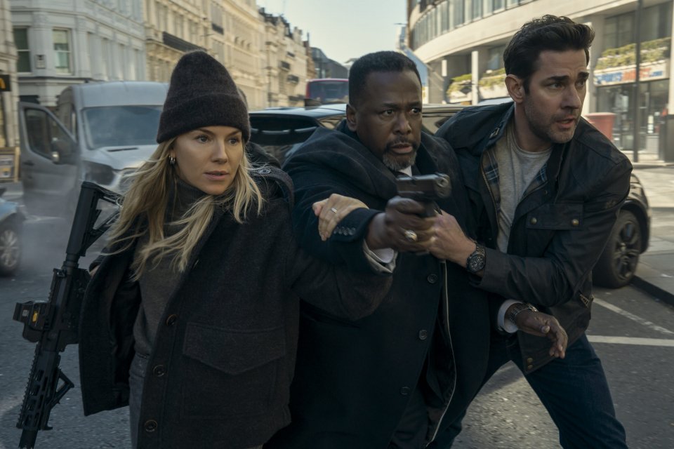 Jack Ryan Ghost War John Krasinki Sienna Miller