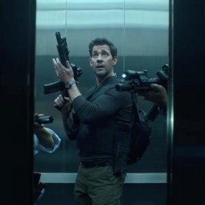 Jack Ryan: Ghost War - John Krasinski in una scena action