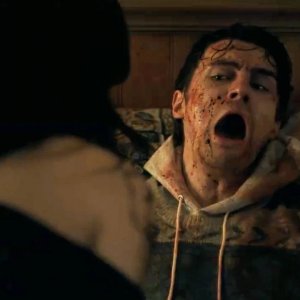 Obsession: Michael Johnston in una scena splatter