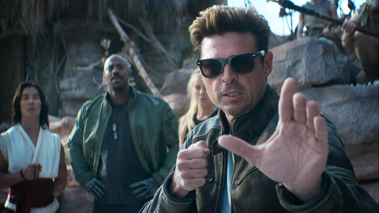 Karl Urban in una scena di Mortal Kombat II