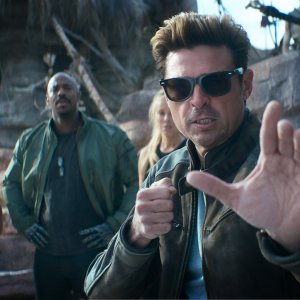 Mortal Kombat II: Karl Urban in un momento del film