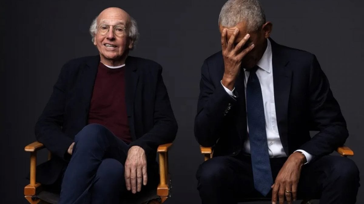 barack obama viene tormentato da larry david nel teaser di life larry amp the pursuit of unhappiness da Movieplayer.it barack obama viene tormentato da larry david nel teaser di life larry amp the pursuit of unhappiness