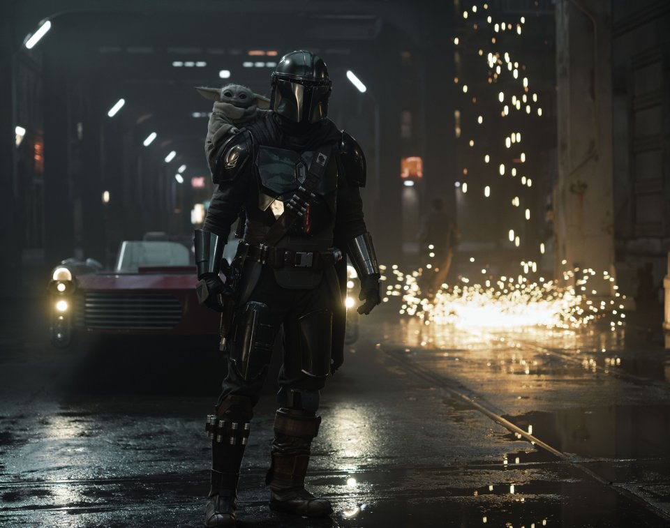 Star Wars The Mandalorian And Grogu Being Badasses
